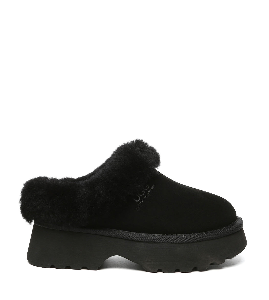 Australian Shepherd UGG Murray Platform Slippers - AS2088-Slippers-PEROZ Accessories