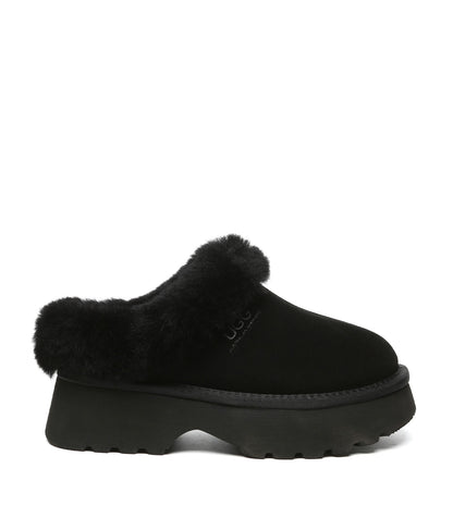 Australian Shepherd UGG Murray Platform Slippers - AS2088-Slippers-PEROZ Accessories