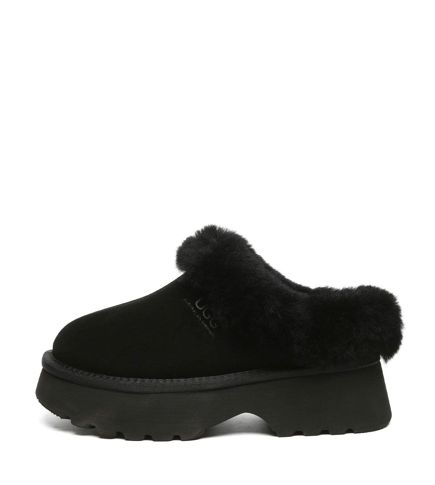 Australian Shepherd UGG Murray Platform Slippers - AS2088-Slippers-PEROZ Accessories