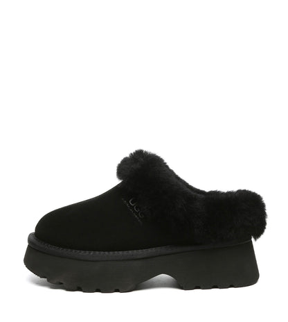 Australian Shepherd UGG Murray Platform Slippers - AS2088-Slippers-PEROZ Accessories