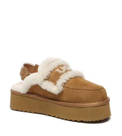 Australian Shepherd UGG Rilee Platform Slippers - AS2090-Slippers-PEROZ Accessories