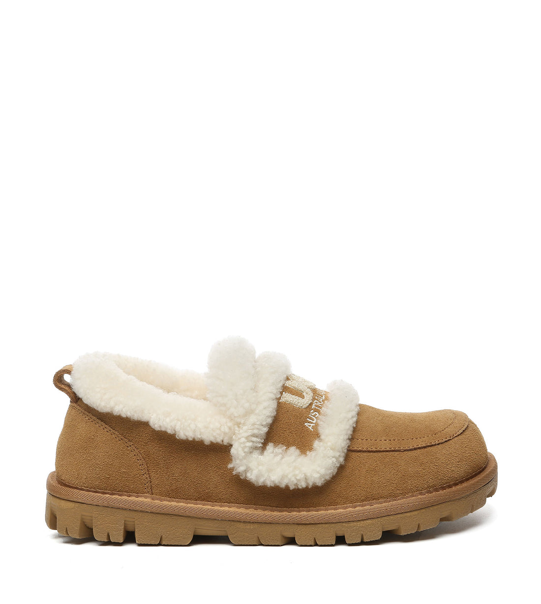 Australian Shepherd UGG Rilee Loafer House Shoes - AS2091-House Shoes-PEROZ Accessories