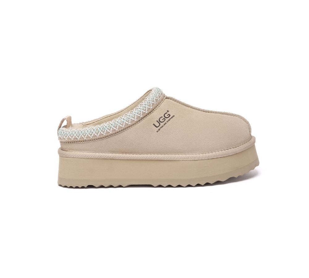 AUSTRALIAN SHEPHERD UGG Slippers Muti-Colour Ankle Platform Tazzy Tay-UGG Slippers-PEROZ Accessories