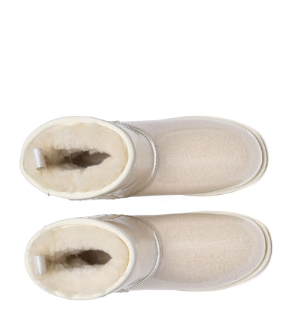 Australian Shepherd Coated Classic UGG Boots - AS3031-UGG Boots-PEROZ Accessories