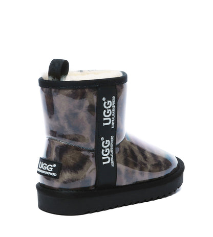 Australian Shepherd UGG Kids Coated Classic UGG Boots - AS3032K-UGG Boots-PEROZ Accessories