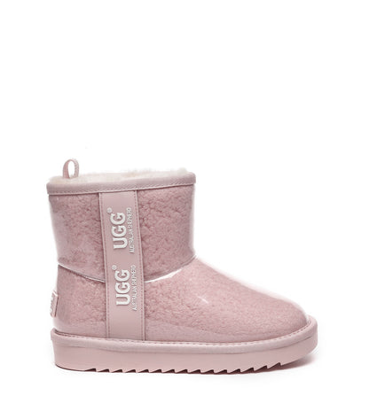 Australian Shepherd UGG Kids Coated Classic UGG Boots - AS3032K-UGG Boots-PEROZ Accessories