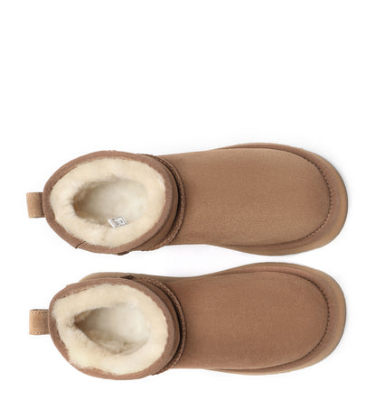 Australian Shepherd Ultra Mini Platform Unisex UGG Boots - AS3038-Boots-PEROZ Accessories
