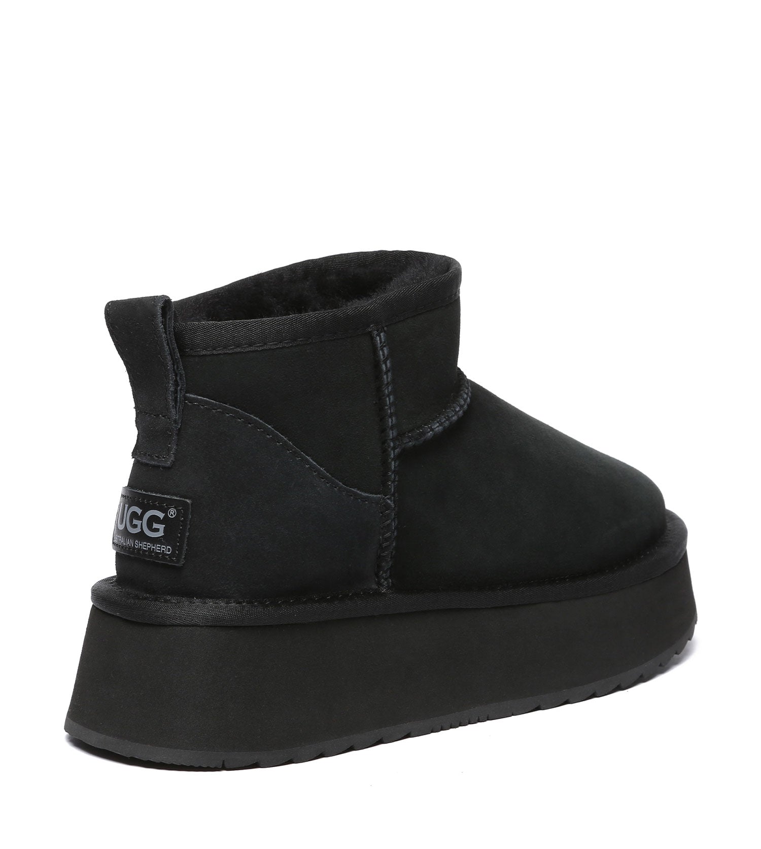 Australian Shepherd Ultra Mini Platform Unisex UGG Boots - AS3038-Boots-PEROZ Accessories