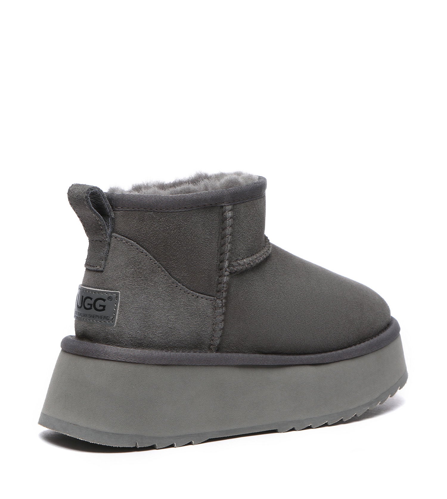 Australian Shepherd Ultra Mini Platform Unisex UGG Boots - AS3038-Boots-PEROZ Accessories