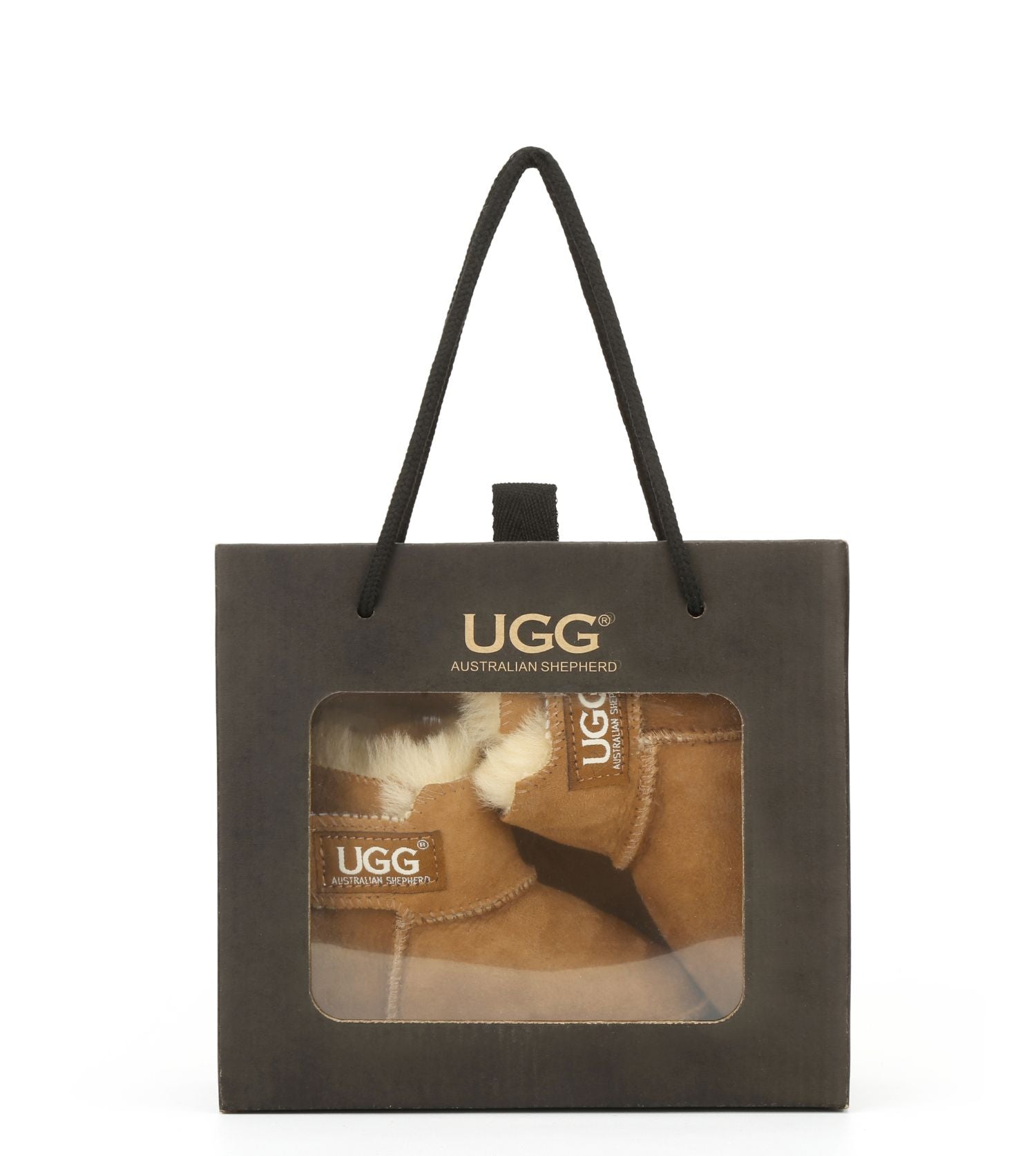 AUSTRALIAN SHEPHERD® Australian Sheepskin UGG Baby Bootie Gift Box Eliana-UGG Boots-PEROZ Accessories