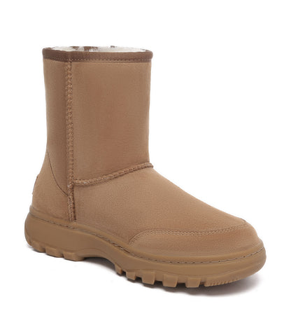 Australian Shepherd Short Zip Outdoor UGG Boots - AS3065-UGG Boots-PEROZ Accessories