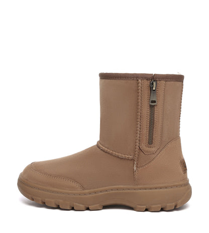 Australian Shepherd Short Zip Outdoor UGG Boots - AS3065-UGG Boots-PEROZ Accessories