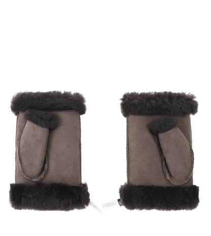 Australian Shepherd UGG Fingerless Sheepskin Mittens - ASA011-Accessories-PEROZ Accessories