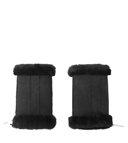 Australian Shepherd UGG Fingerless Sheepskin Mittens - ASA011-Accessories-PEROZ Accessories