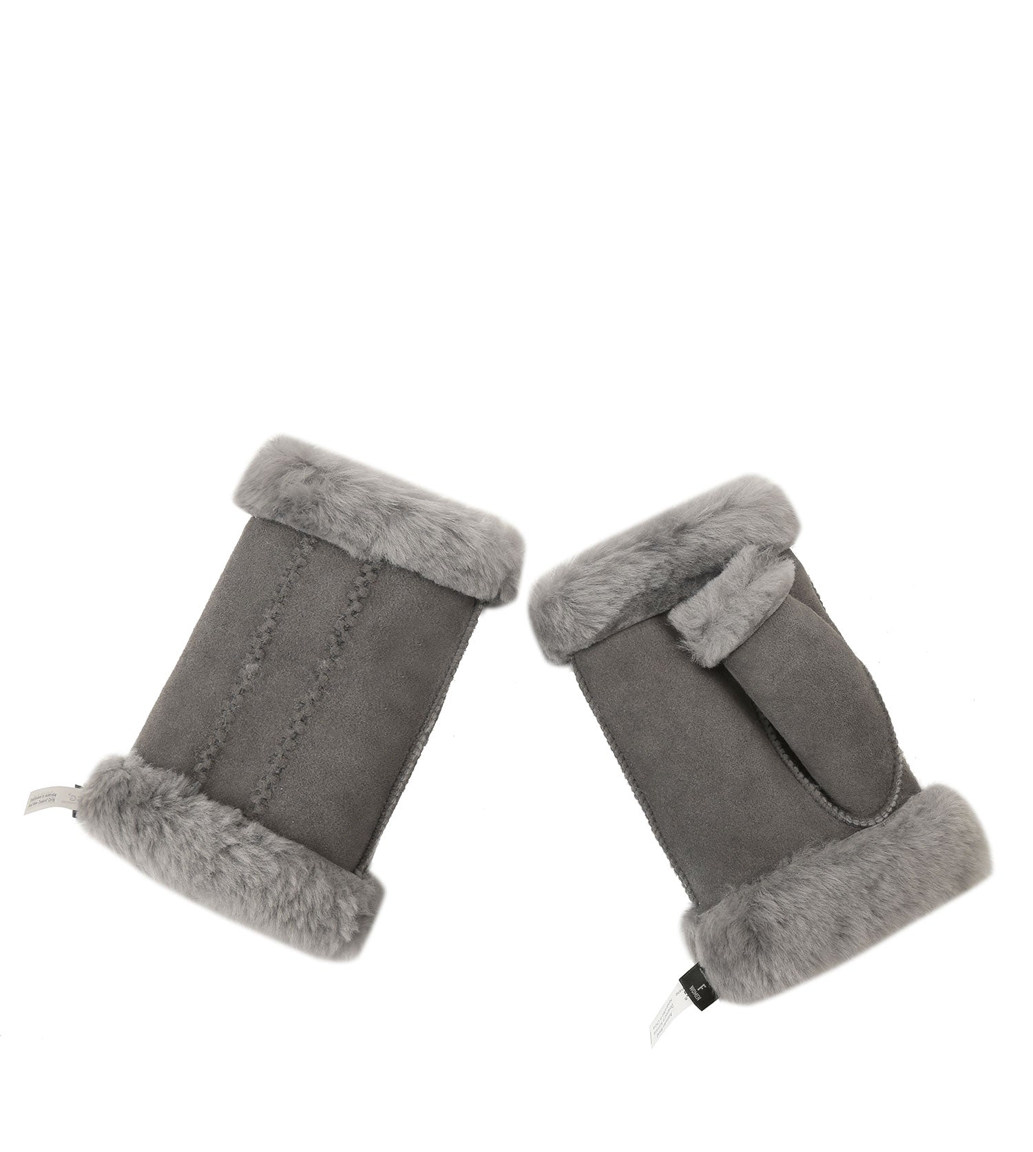 Australian Shepherd UGG Fingerless Sheepskin Mittens - ASA011-Accessories-PEROZ Accessories