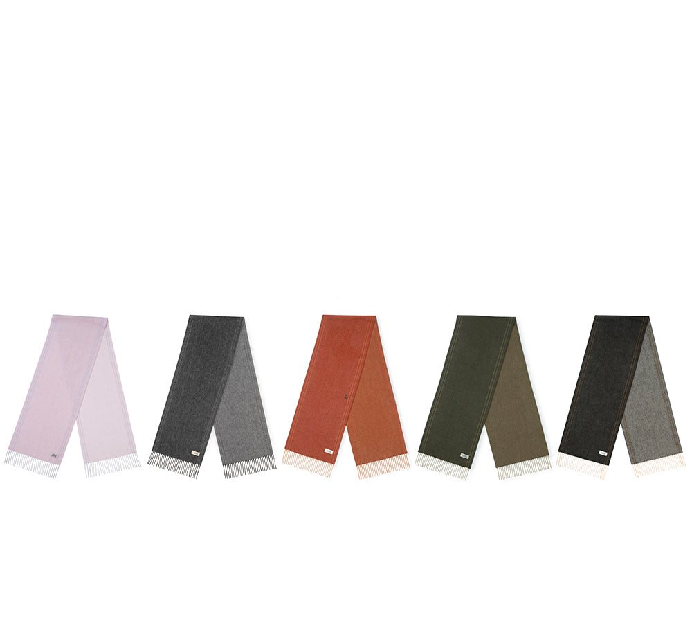 AUSTRALIAN SHEPHERD 100% Wool Plain Scarf Rasora-Scarf-PEROZ Accessories