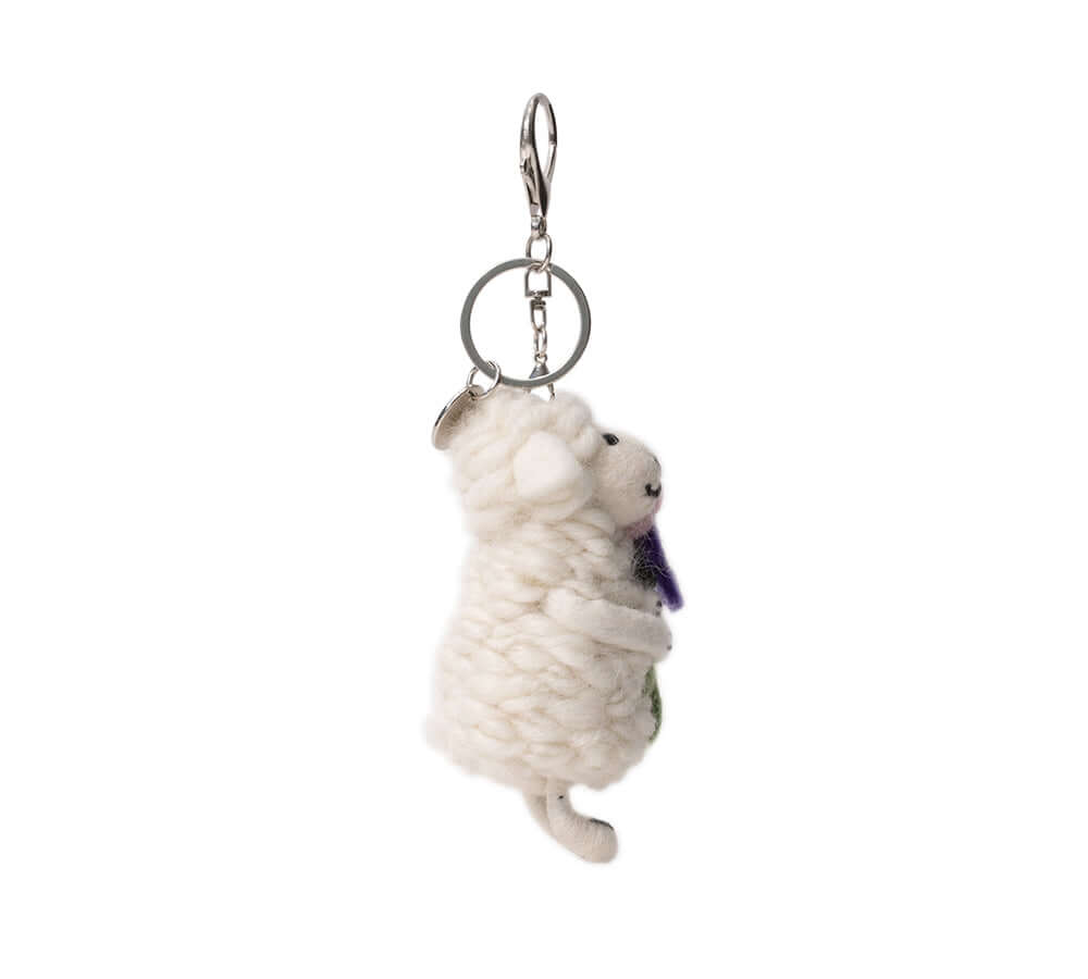 AUSTRALIAN SHEPHERD® Cute Plush Wolly Keyring-PEROZ Accessories