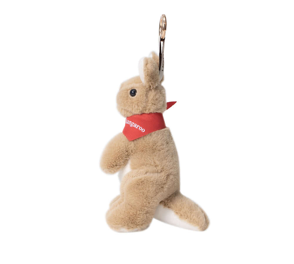 AUSTRALIAN SHEPHERD® Cute Scarfed Plush Kangaroo Keyrings-PEROZ Accessories