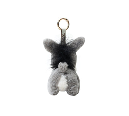 AUSTRALIAN SHEPHERD Fluffy Plush Donkey Companion Moofy Keyring-keyring-PEROZ Accessories