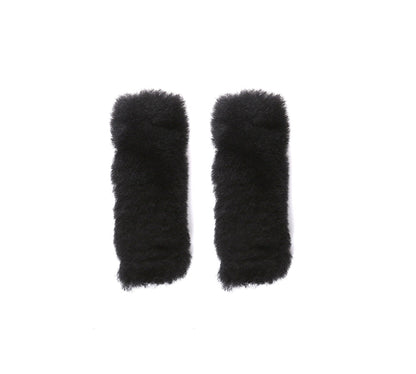 AUSTRALIAN SHEPHERD Slippers Removable Elastic Metal Connection Plush Shearling Strap-Shoes band-PEROZ Accessories