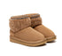 AUSTRALIAN SHEPHERD UGG Boots Kids Sheepskin Wool Collar Brunel-UGG Boots-PEROZ Accessories