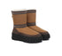 AUSTRALIAN SHEPHERD UGG Boots Sheepskin Wool Mid Calf Chunky Platform Glacelle-UGG Boots-PEROZ Accessories