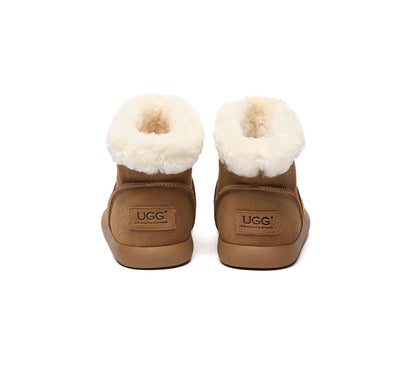 AUSTRALIAN SHEPHERD UGG Boots Sheepskin Wool Shearling Mignow-UGG Boots-PEROZ Accessories