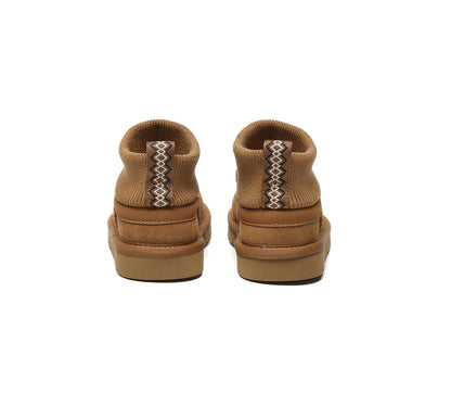 AUSTRALIAN SHEPHERD® UGG Slippers Kids Sheepskin Wool Stretchy Ankle Margaret-PEROZ Accessories