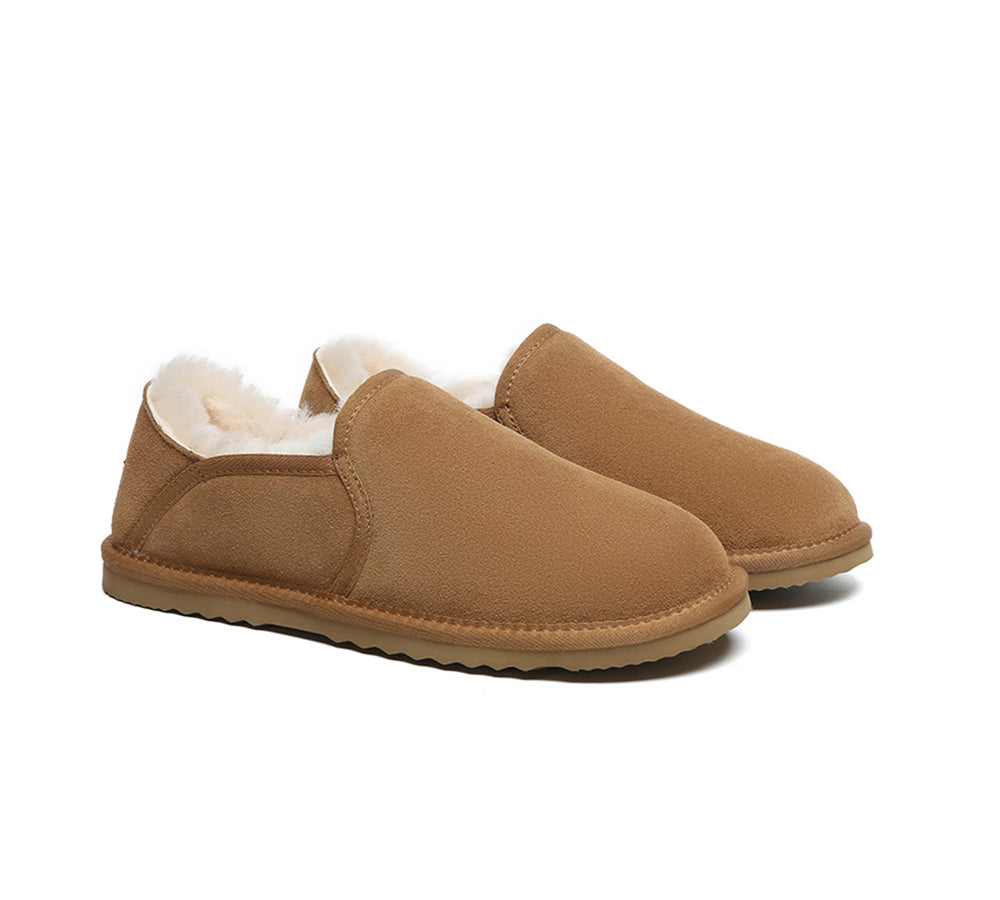 AUSTRALIAN SHEPHERD® UGG Slippers Men Sheepskin Wool Ankle Barn-PEROZ Accessories