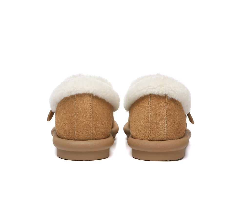 AUSTRALIAN SHEPHERD® UGG Slippers Sheepskin Wool Adjustable Strap Ankle Froim-PEROZ Accessories