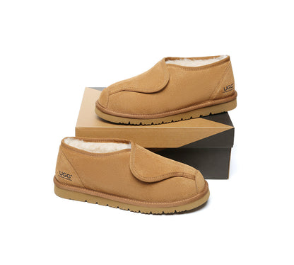 AUSTRALIAN SHEPHERD® UGG Slippers Sheepskin Wool Adjustable Tristen-PEROZ Accessories