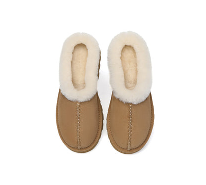 AUSTRALIAN SHEPHERD® UGG Slippers Sheepskin Wool Ankle Chunky Platform Adrian-PEROZ Accessories