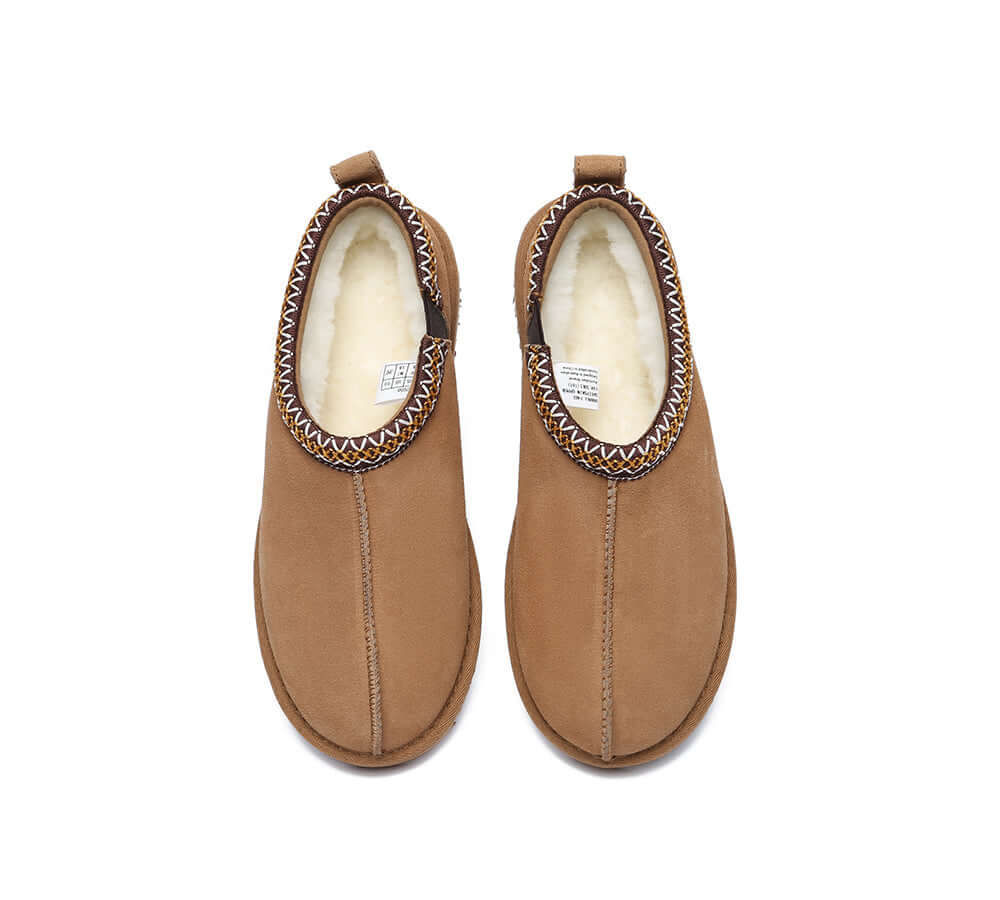 AUSTRALIAN SHEPHERD® UGG Slippers Sheepskin Wool Ankle Large Size Tazzy Valen-PEROZ Accessories