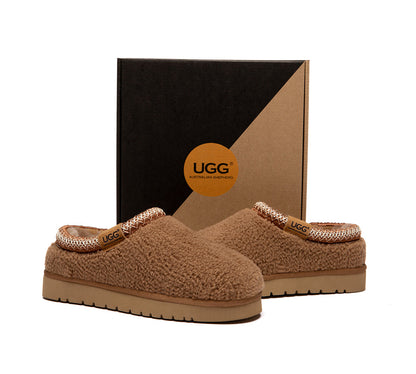 AUSTRALIAN SHEPHERD UGG Slippers Sheepskin Wool Ankle Tayla-UGG Slippers-PEROZ Accessories