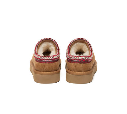 AUSTRALIAN SHEPHERD UGG Slippers Sheepskin Wool Ankle Tazzy Tay-UGG Slippers-PEROZ Accessories