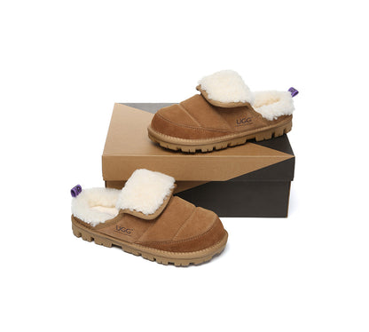 AUSTRALIAN SHEPHERD® UGG Slippers Sheepskin Wool Theia-PEROZ Accessories