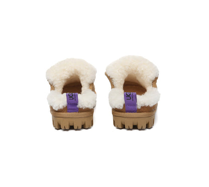 AUSTRALIAN SHEPHERD® UGG Slippers Sheepskin Wool Theia-PEROZ Accessories