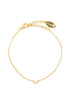ADAGIO CRESCENT NINE-2-FIVE PEARL BRACELET GOLD 15CM +4CM-PEROZ Accessories