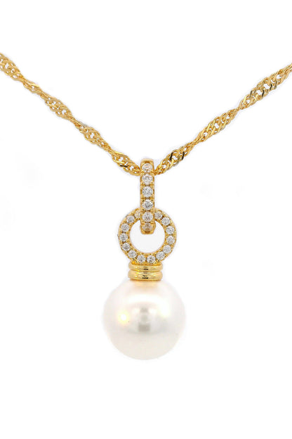 ADAGIO PEARL DUO PENDANT GOLD-PEROZ Accessories
