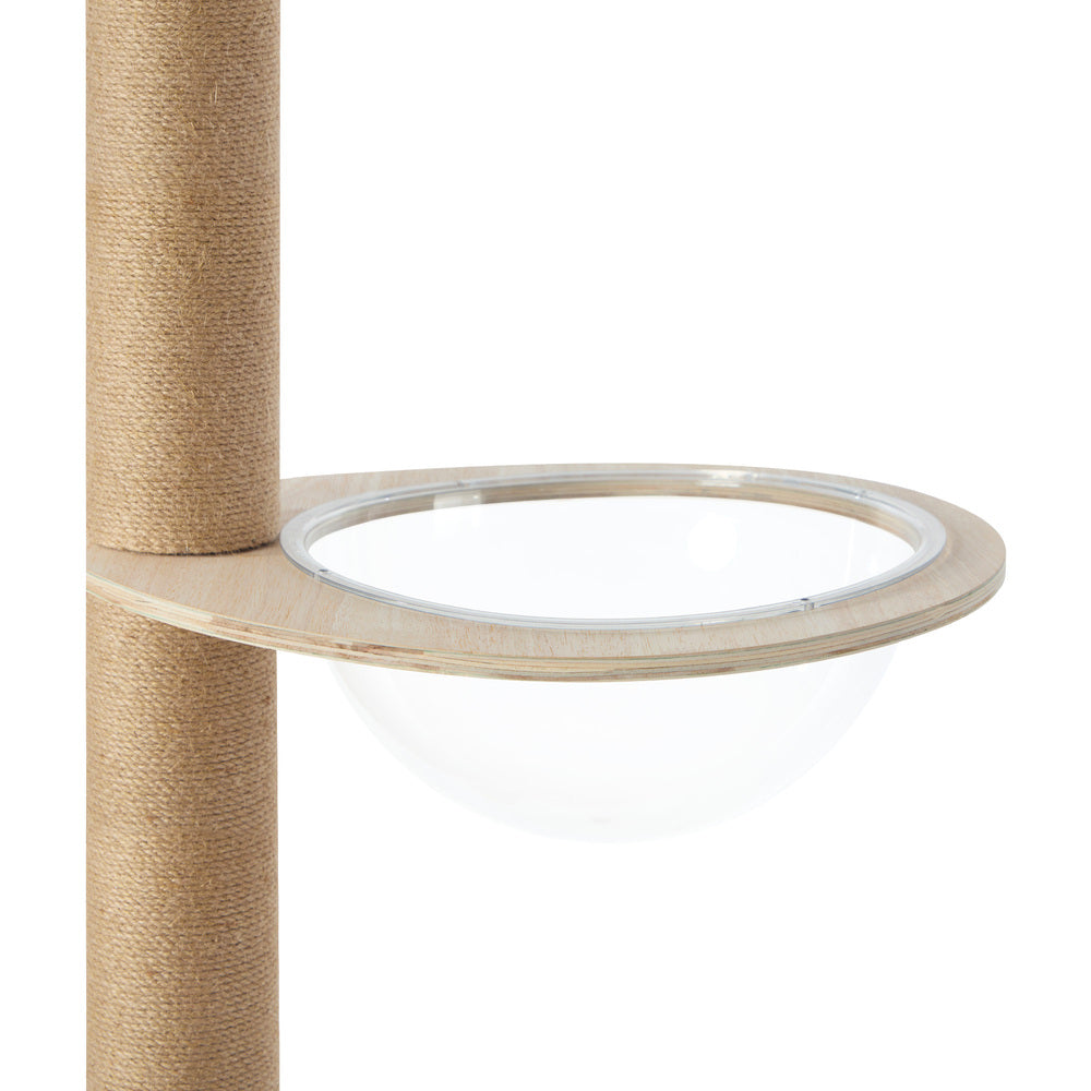 Alopet Cat Tree Wood Tower Scratching 300cm Post Floor to Ceiling-Cat Tree-PEROZ Accessories