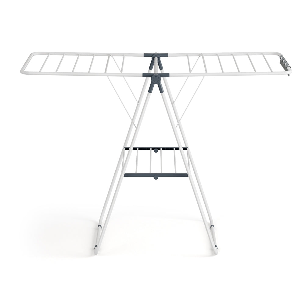 Artiss 2 Tier Clothes Rack Airer Foldable 139CM White-Furniture > Living Room > Coat Racks-PEROZ Accessories