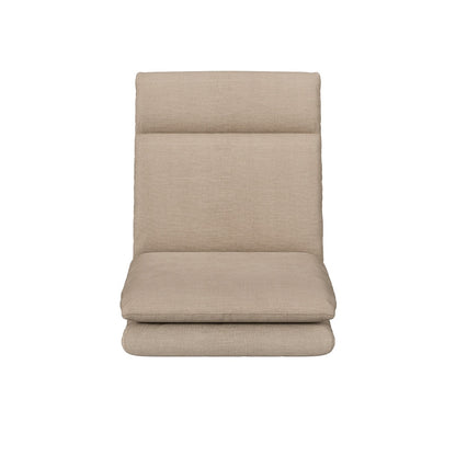 Artiss 2XFloor Chair Sofa Linen Beige-Furniture > Bar Stools &amp; Chairs > Arm Chairs &amp; Recliners-PEROZ Accessories