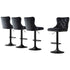 Artiss 4x Velvet Bar Stool Adjustable Height Nailhead Trim Kitchen Counter Stool-Furniture > Bar Stools & Chairs > Table & Bar Stools-PEROZ Accessories