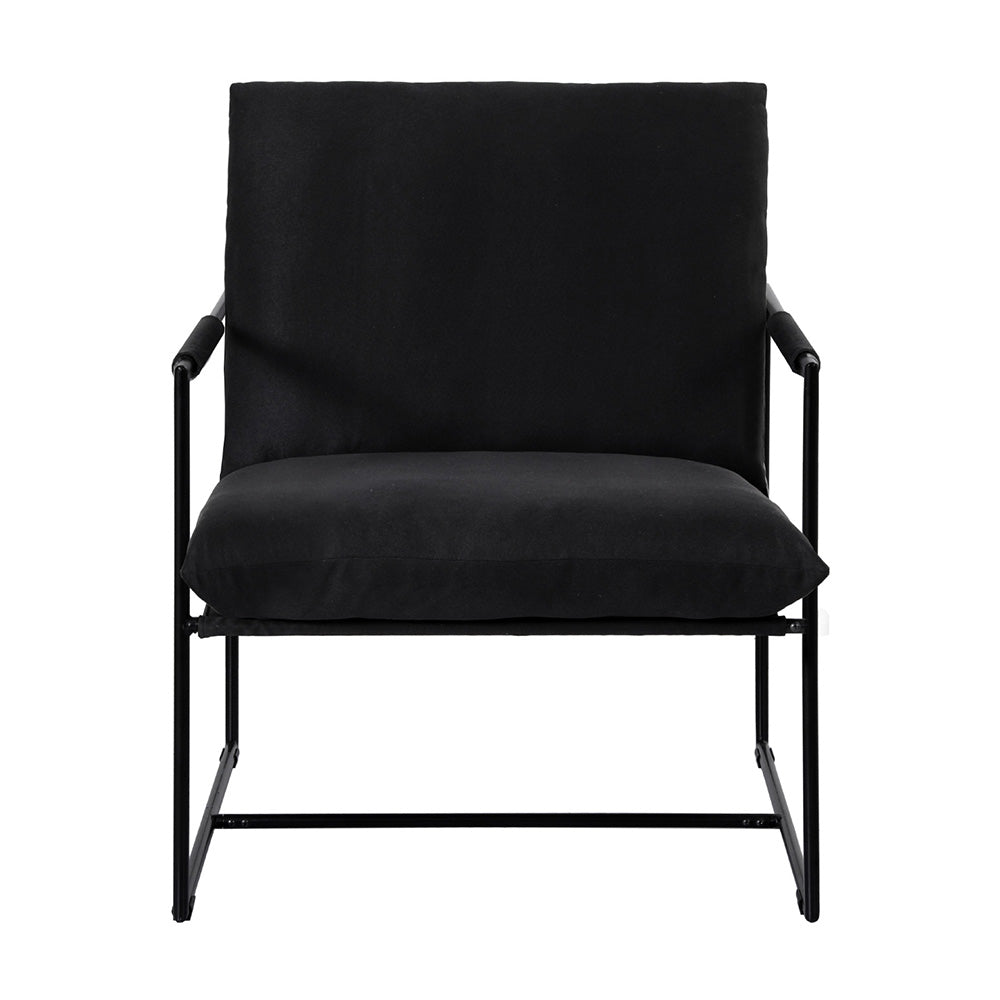 Artiss Armchair Lounge Chair Sling Black-Furniture > Bar Stools &amp; Chairs > Arm Chairs &amp; Recliners-PEROZ Accessories