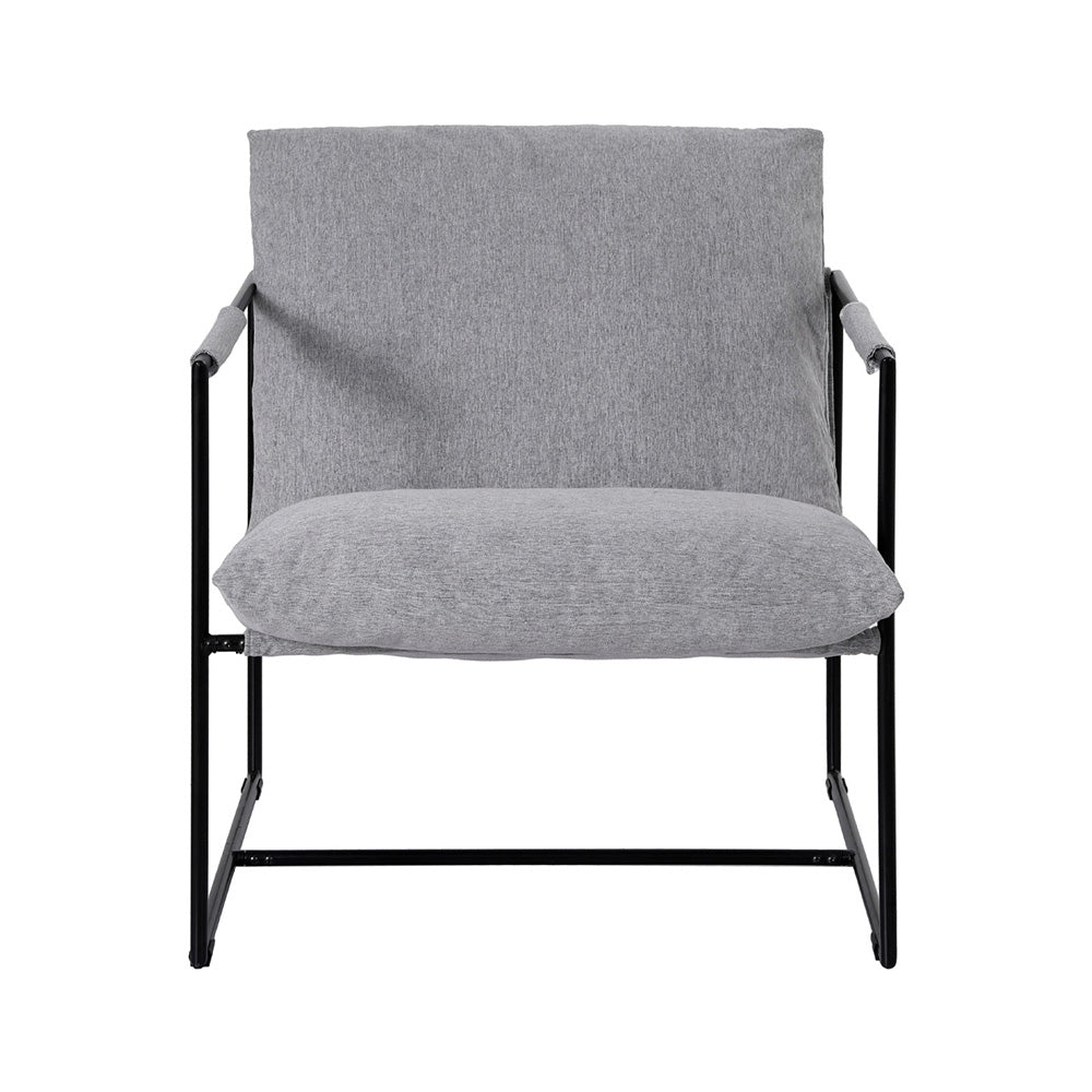 Artiss Armchair Lounge Chair Sling Grey-Furniture > Bar Stools &amp; Chairs > Arm Chairs &amp; Recliners-PEROZ Accessories