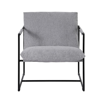 Artiss Armchair Lounge Chair Sling Grey-Furniture > Bar Stools &amp; Chairs > Arm Chairs &amp; Recliners-PEROZ Accessories