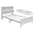 Artiss Bed Frame King Single Size Wooden with 2 Storage Drawers White-Furniture > Bedroom > Beds & Bed Frames-PEROZ Accessories
