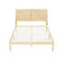 Artiss Bed Frame Queen Size with Rattan Headboard Wooden Bed Base BRUNO-Furniture > Bedroom > Beds & Bed Frames-PEROZ Accessories