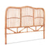 Artiss Bed Headboard Double Bedhead Rattan - NERO Pine-Furniture > Bedroom > Headboards-PEROZ Accessories