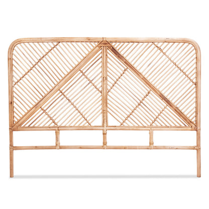 Artiss Bed Headboard Queen Bedhead Rattan - FRED Pine-Furniture > Bedroom > Headboards-PEROZ Accessories